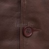 Men Dark Brown Leather Lapel Vest | Luxury Genuine Sheepskin Tailored Waistcoat | Premium Sleek Sleeveless Smart Casual Layering Jacket