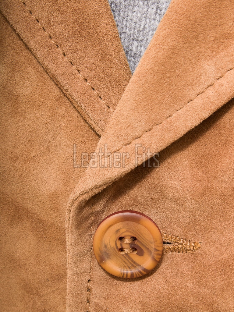 Men Tobacco Suede Tailored Vest | Luxury Genuine Camel Lambskin Waistcoat | Premium Soft Matte Sleeveless Smart Casual Layering Jacket