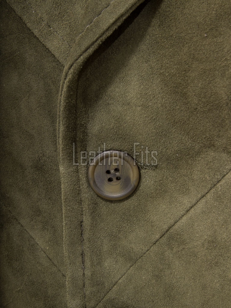 Men Olive Green Suede Vest | Luxury Genuine Sage Lambskin Waistcoat | Premium Soft Matte Sleeveless Country Gentleman Layering Jacket