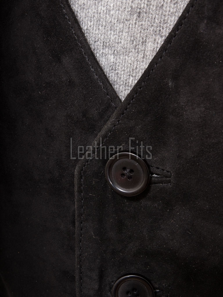 Men Olive Green Suede Vest | Luxury Genuine Sage Lambskin Waistcoat | Premium Soft Matte Sleeveless Country Gentleman Layering Jacket