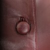 Vogue Burgundy Leather Structured Blazer - Women's Classic Single Breasted Leather Covered Button Fitted Premium Lambskin Wine Red Garments!