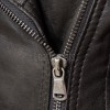 Women's Luxury Black Lambskin Biker Jacket - Fitted Asymmetrical Real Leather Motorcycle Coat with Quilted Shoulders