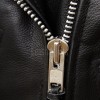 Women's Elite Black Leather Biker Jacket - Slim Fit Asymmetric Motorcycle Genuine Sheepskin Luxury Brando Branded Moto Coat
