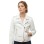Women's Luxury White Leather Biker Jacket - Slim Fit Asymmetric Genuine Goatskin Motorcycle Statement Highway Rider Moto Coat