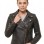 Women's Luxury Black Leather Biker Jacket - Slim Fit Asymmetric Genuine Lambskin Motorcycle Statement Diamond Quilted Cafe Racer Coat