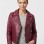 Women's Luxury Maroon Leather Biker Jacket - Slim Fit Asymmetric Genuine Sheepskin Motorcycle Statement Classic Wine Red Moto Coat