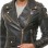 Women's Elite Distressed Leather Biker Jacket - Vintage Asymmetric Genuine Cowhide Eagle Graphic Motorcycle Heavy Rider Moto Coat
