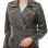 Women's Elite Brown Leather Biker Jacket - Slim Fit Asymmetric Genuine Lambskin Motorcycle Distressed Vintage Chic Moto Coat