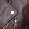 Women's Elite Brown Leather Biker Jacket - Slim Fit Asymmetric Genuine Lambskin Motorcycle Classic Cropped Quad-Zip Moto Coat