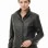 Women's Verve Luxury Black Leather Biker Jacket - Slim Fit Genuine Lambskin High Funnel Neck Minimalist Sleek Concealed Zip Rider Coat
