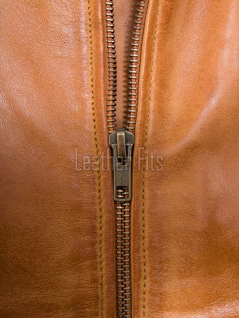 Sumptuous Cognac Tan Lambskin Bomber Jacket - Tailored Ribbed Trim Slim Fit Classic Women's Genuine Leather Air Force Style Aviators Apparel