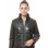 Opulent Black Leather Puffer Jacket - Detachable Hooded Quilted Panels Classic Winter Streetwear Women's High Stand Collar Premium Outerwear