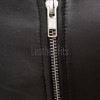 Elite Cafe Racer Black Leather Moto Jacket - Women's Snap Collar Dual Zip Chest Pockets Slim Fit Fitted Heritage Streetwear Outerwear Piece!