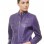Sovereign Purple Leather Moto Jacket - Women's Snap Collar Dual Zip Chest Pockets Slim Fit Fitted Heritage Streetwear Outerwear Piece!