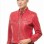 Majestic Red Leather Moto Jacket - Women's Snap Collar Dual Zip Chest Pockets Slim Fit Fitted Heritage Streetwear Outerwear Premium Piece
