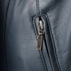 Espresso Black Leather Overcoat - Women's Off Center Zip High Collar Belted Longline Military Style Epaulets Premium Tailored Piece