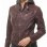 Luxury Plum Maroon Hooded Leather Jacket - Women's Genuine Lambskin Layered Dual Zip Outerwear Quilted Shoulder Detail Snap Hem Moto Garment
